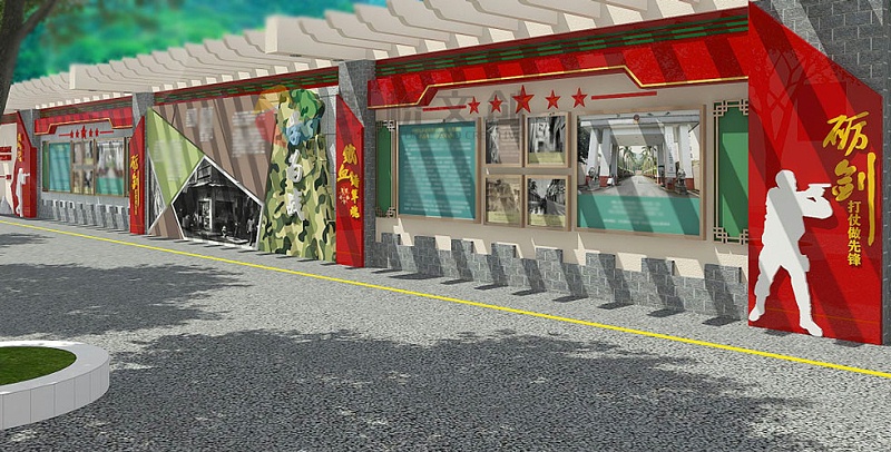 部隊軍史長廊創意設計