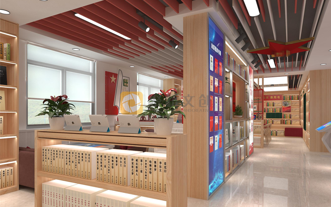 部隊圖書閱覽室環境