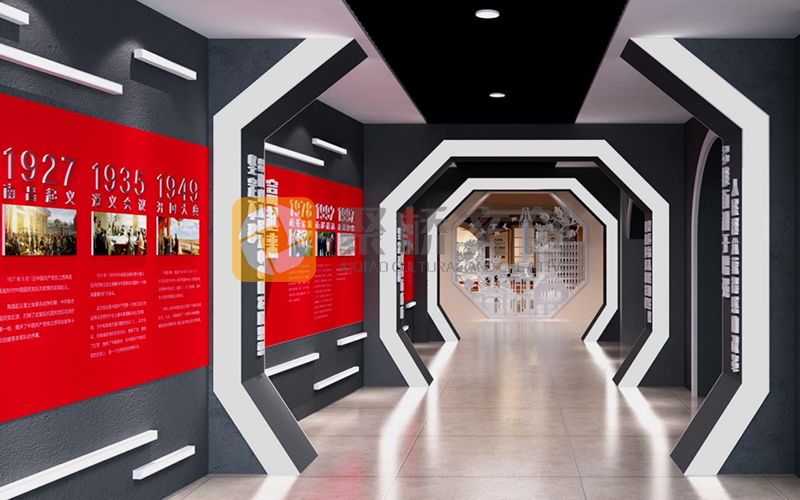 紅色展廳設(shè)計